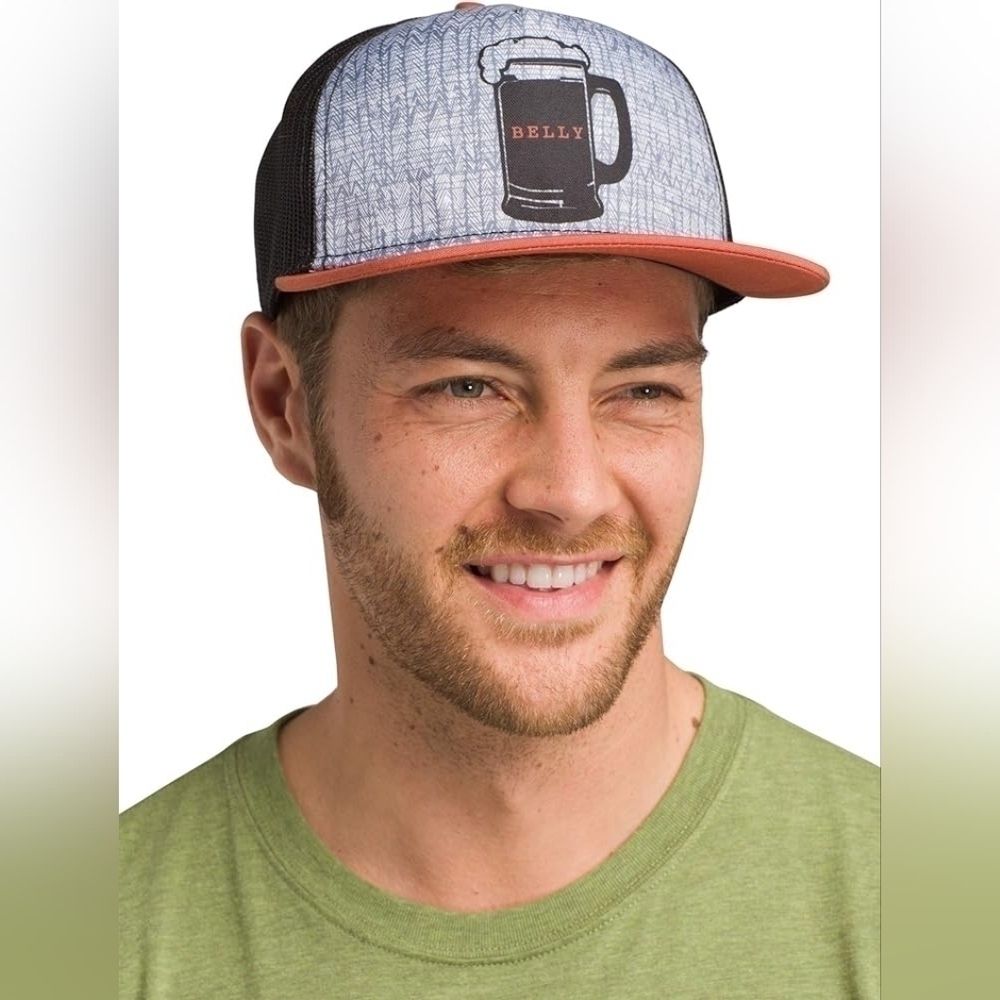 PrAna Unisex Dry Chill Beer  Journeyman Snapback Trucker Hat **One Size**